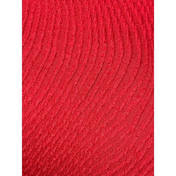 Rag & Bone Red Textured Sleeveless Fit & Fare Mini Dress Size XS - Picture 9 of 10